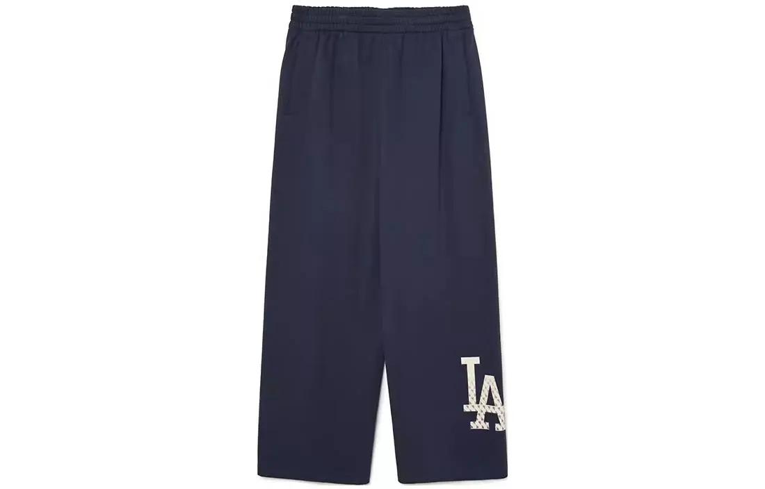MLB Knitted Sweatpants Men's Dark Marine Blue