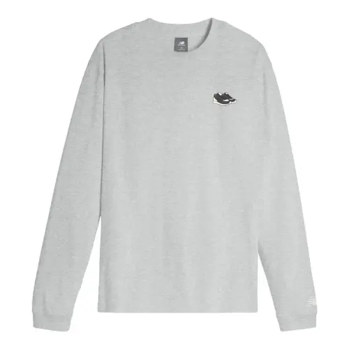 New Balance SS25 T Shirt Men's Gray