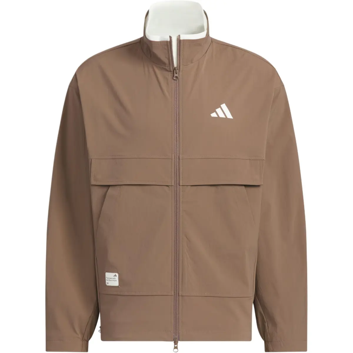 Adidas Woven Jacket Jackets & Coats Men's Stratum Dark Earthy Brown