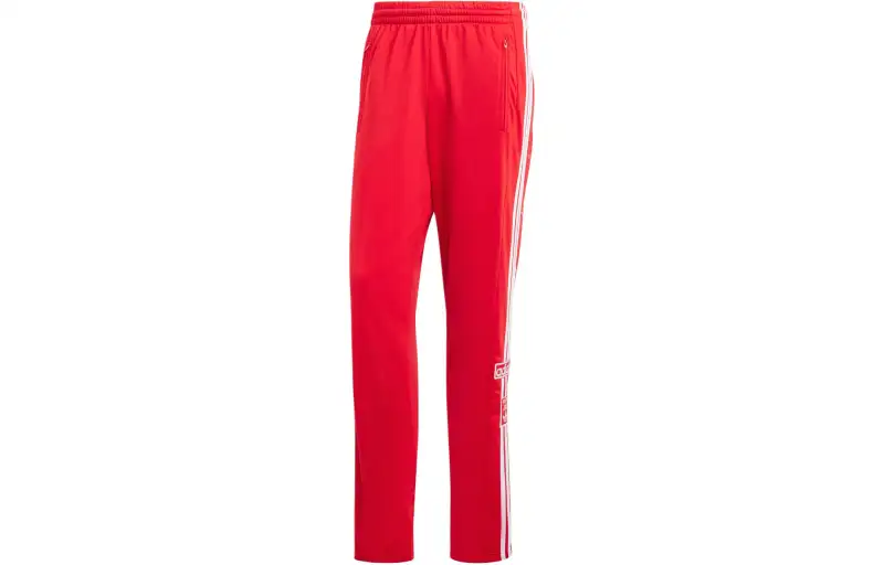 Adidas Originals Adicolor Classics Adibreak Tracksuit Bottoms Knitted Sweatpants Men's Red