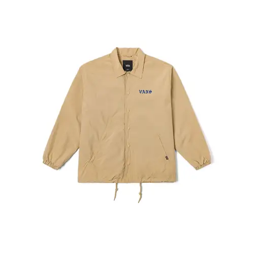 Vans Jackets Men's Brown Lapel Moderate Soft Shell