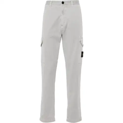 Stone Island tapered-leg cargo trousers