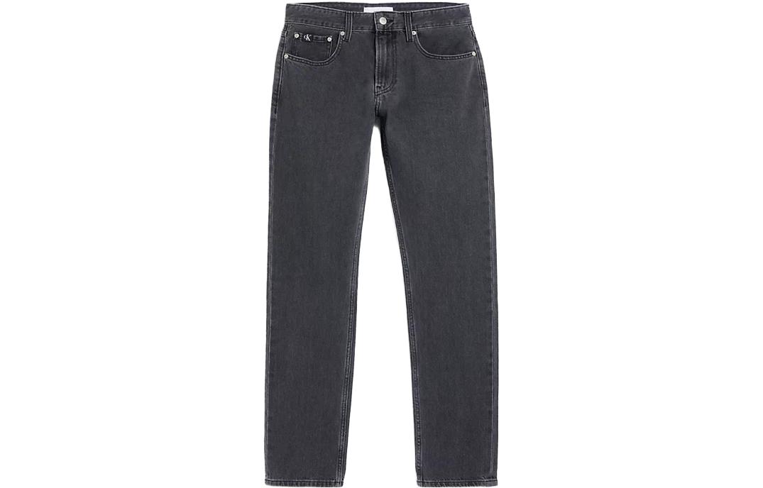 Calvin Klein Jeans Men's Gray Moderate Slim Fit Pants