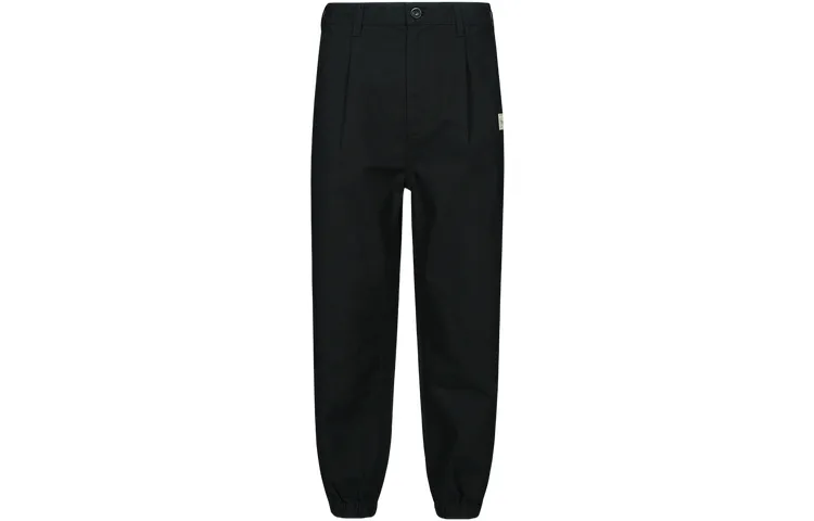 EVISU Knitted Sweatpants Men's Moderate Cuffed Pants