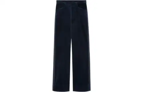 GUCCI Casual Pants Men's Blue Moderate Bootcut Pants