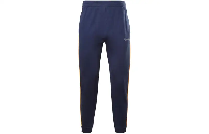 Reebok Te Piping Jogger Knitted Sweatpants Men's Blue