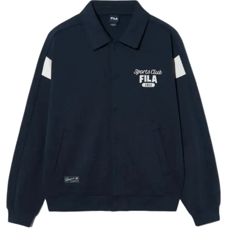FILA Jackets & Coats Unisex Marine Blue