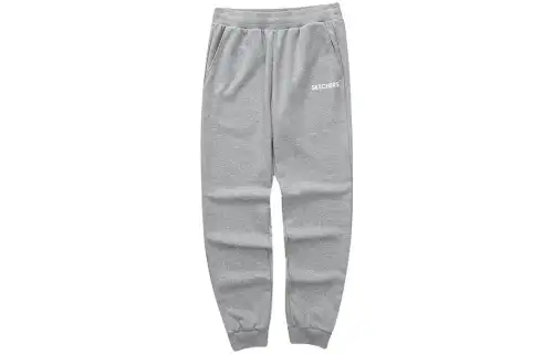 Skechers Knitted Sweatpants Men's Medium Heather Gray