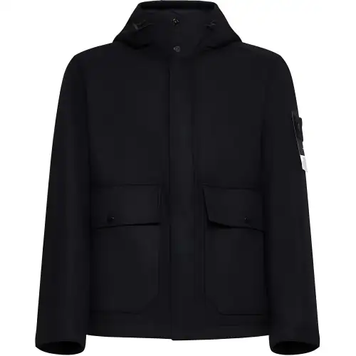 STONE ISLAND Jacket Men's Black