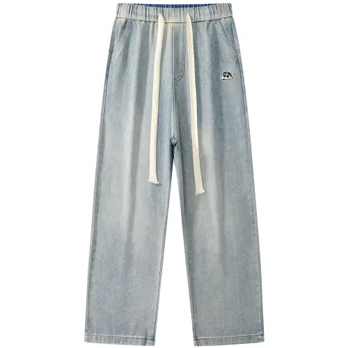 Crayon Shinchan Jeans Unisex Moderate Straight Fit Pants