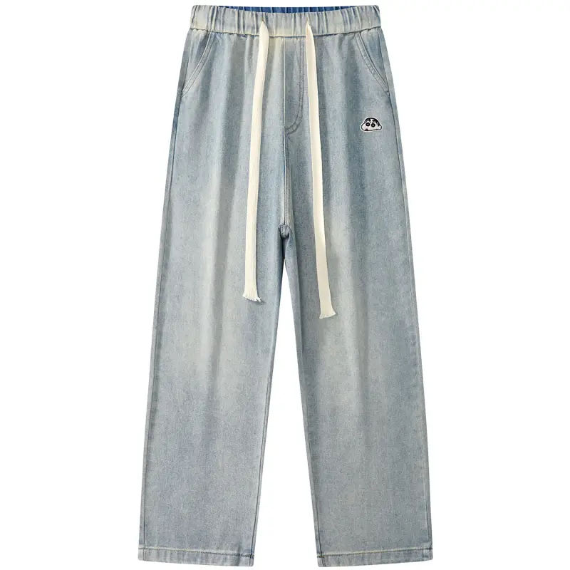 Crayon Shinchan Jeans Unisex Moderate Straight Fit Pants