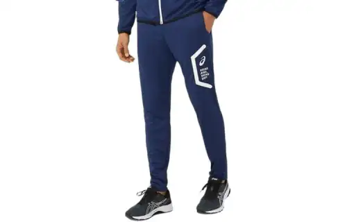 Asics Knitted Sweatpants Unisex Blue