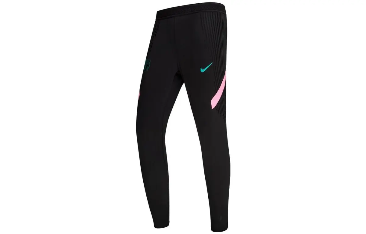 Nike Knitted Sweatpants Men's Black Moderate Cuffed Pants