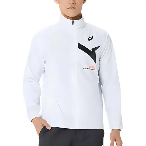 Asics Jackets & Coats Men's White