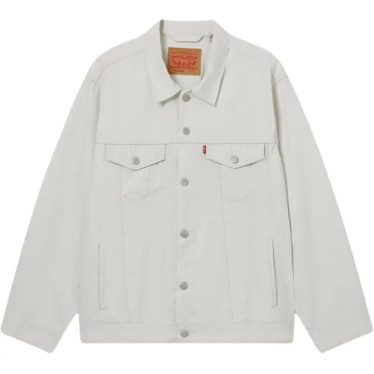 Levi's Denim Jacket Men's Gray White
