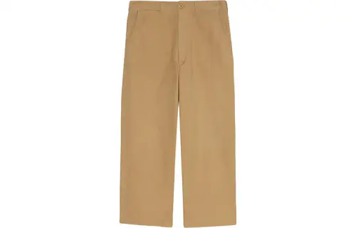 【Previous Season】cat-embroidered wide-leg trousers