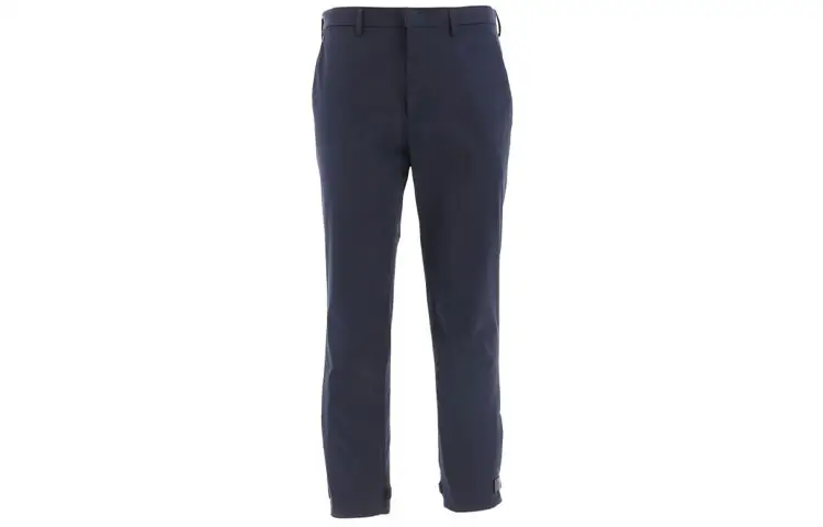 PRADA Casual Pants Men's Dark Blue Moderate Straight Fit Pants