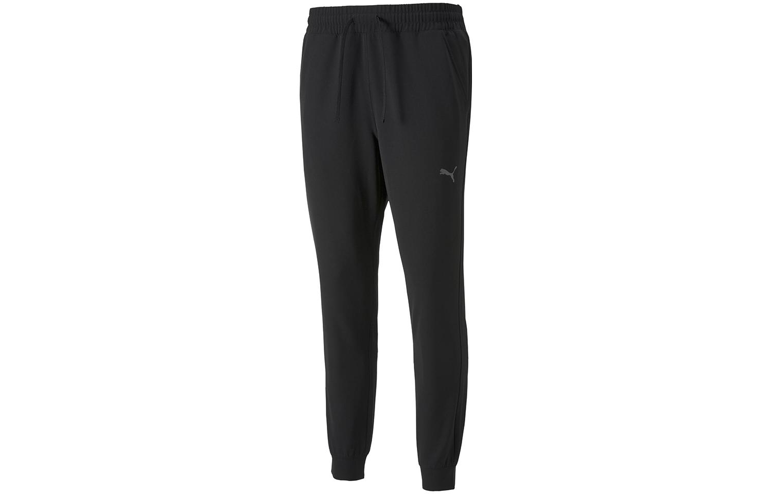 PUMA STUDIO ULTRAMOVE Knitted Sweatpants Unisex Black