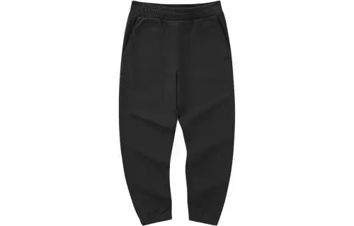 Skechers Colorful Knitted Sweatpants Men's Black/0018 Moderate Cuffed Pants