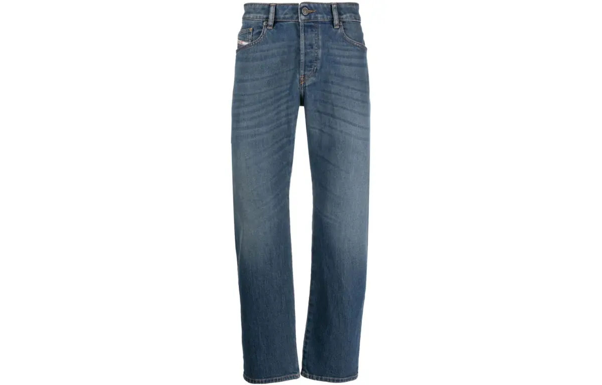 DIESEL D-Mihtry Whiskering-effect Tapered Jeans