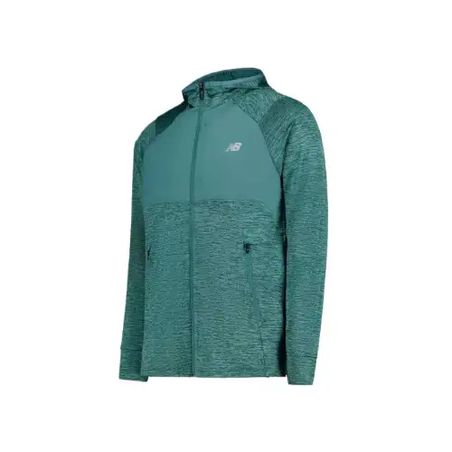 New Balance Jackets & Coats Men's Lake Green