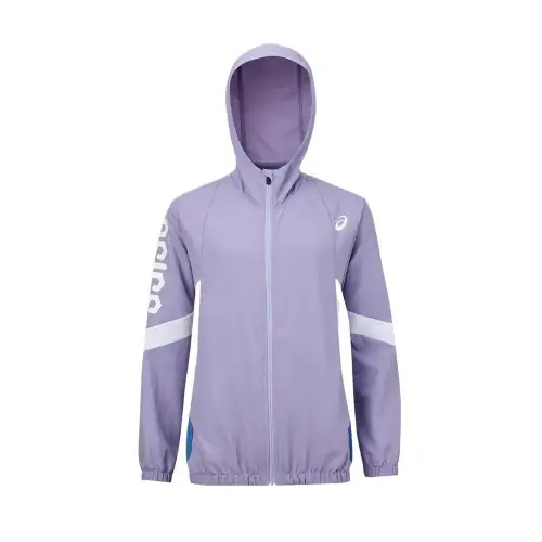 ASICS Jackets Unisex Purple Hooded Moderate Other