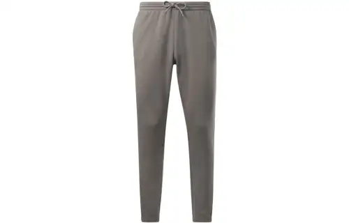 Reebok Knitted Sweatpants Men's Gray Moderate Sweatpants