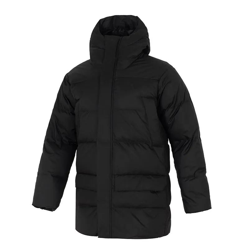 PUMA Down Jackets Men's Black Hooded Moderate Other