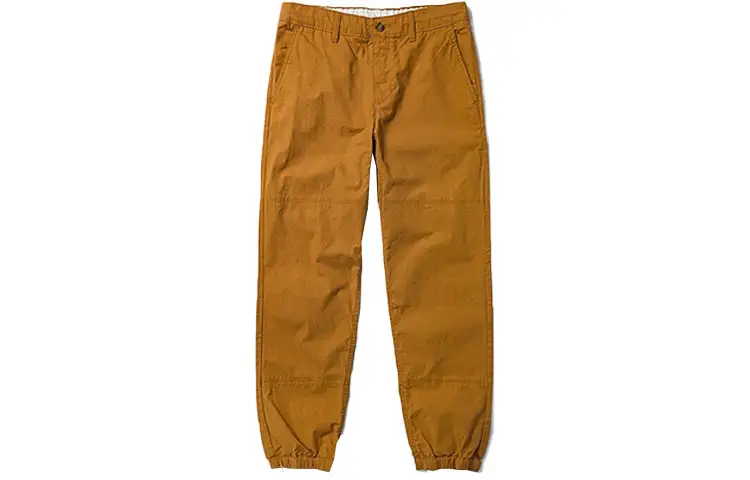Timberland Knitted Sweatpants Men's Wheat Moderate Cuffed Pants