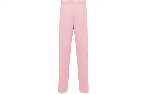 DIOR Quarterly New Products Casual Pants Men's Pink Moderate Wide Leg Pants