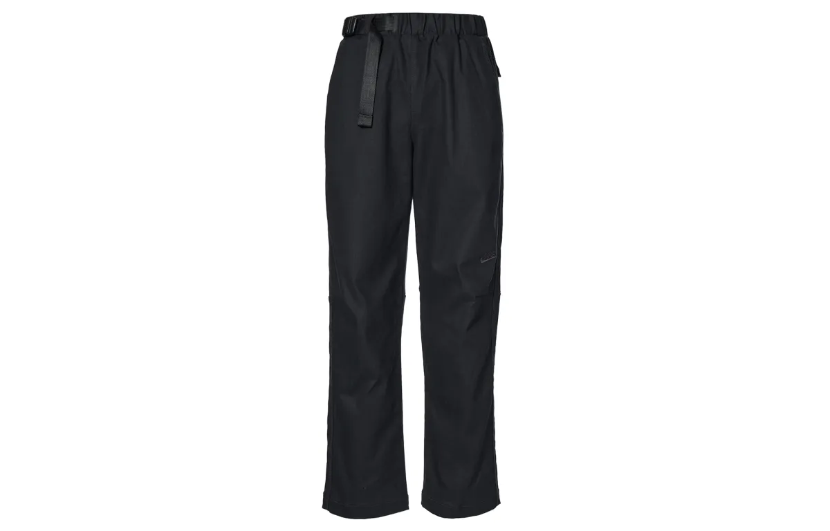 Nike Casual Pants Men's Black Moderate Straight Fit Pants