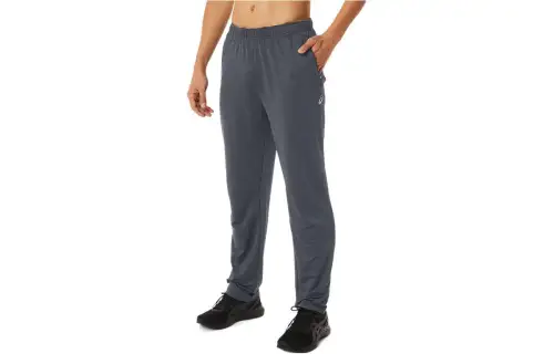 ASICS FP Knitted Sweatpants Men's Gray Moderate Straight Fit Pants