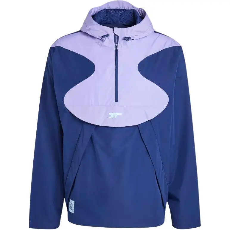 Adidas Free Shipping With AdiClub Arsenal Seasonal Half Zip Windbreaker