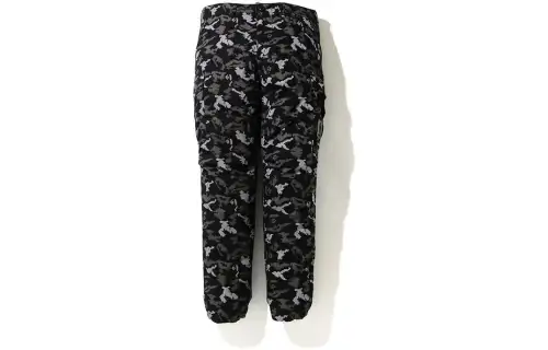 A BATHING APE Knitted Sweatpants Men's Moderate Straight Fit Pants