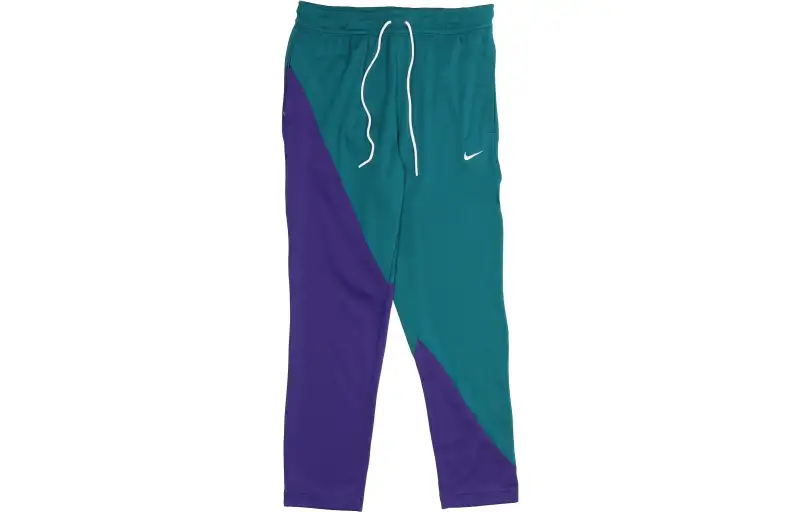Nike Knitted Sweatpants Men's Green Purple