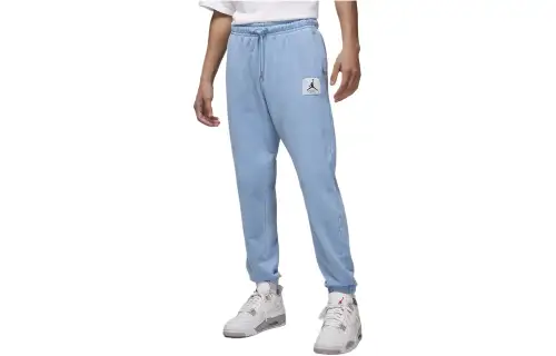 Jordan Essentials Knitted Sweatpants Men's Blue Gray