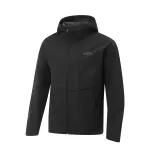 Li Ning Fitness Series Trench Coats Men's Black Hooded Moderate Other
