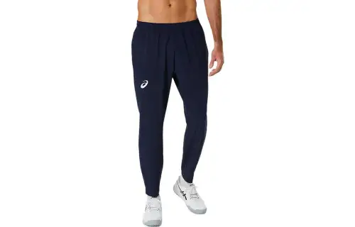 ASICS Knitted Sweatpants Men's Midnight Blue Moderate Tapered Pants
