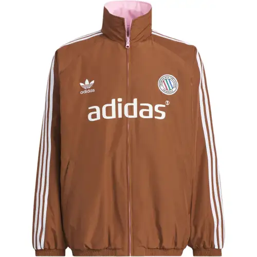 Adidas Originals ADCREV PAD TT Puffer Jacket Men's Dark Brown