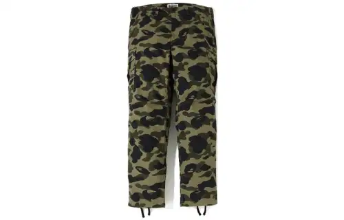 A BATHING APE Casual Pants Men's Moderate Straight Fit Pants