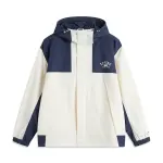 Li Ning Lotus Leaf Trench Coat Unisex Dark Ship Blue/Ecru