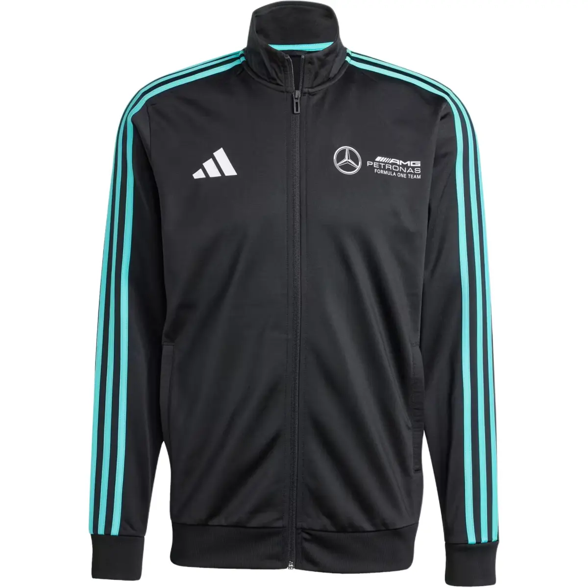 Adidas x MERCEDES AMG PETRONAS F1 TEAM SS25 Jacket Men's Black/White