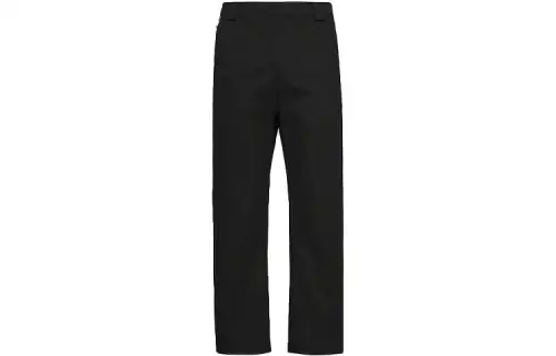 PRADA Casual Pants Men's Black Moderate Wide Leg Pants