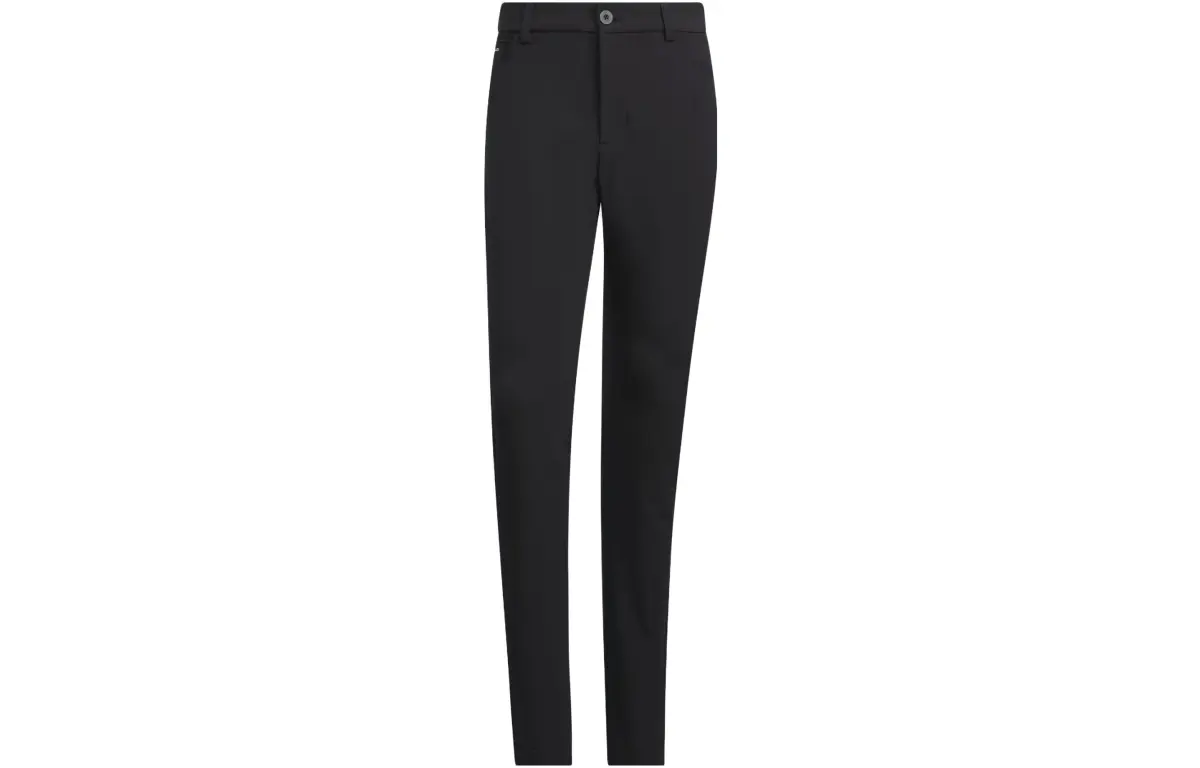 Adidas Knitted Sweatpants Men's Black Moderate Straight Fit Pants