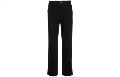 A BATHING APE Bape Casual Pants Men's Black Moderate Straight Fit Pants