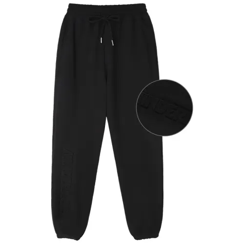 MIND ERROR Casual Pants Unisex Moderate Cuffed Pants