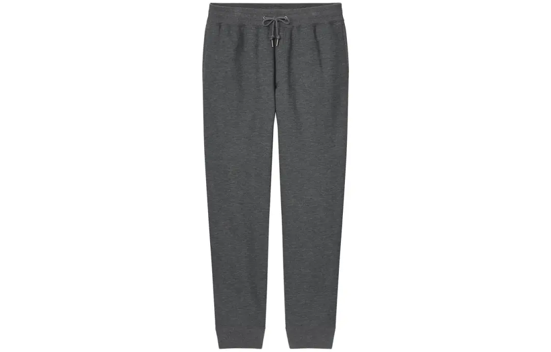 UNIQLO Knitted Sweatpants Men's Dark Gray