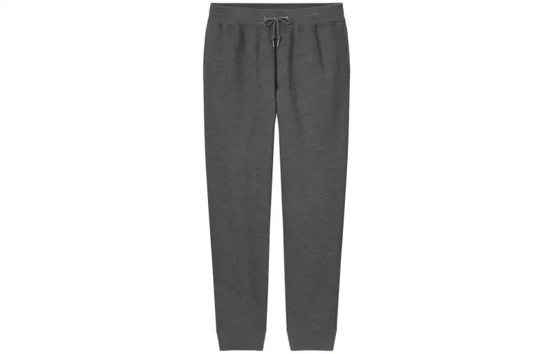 UNIQLO Knitted Sweatpants Men's Dark Gray
