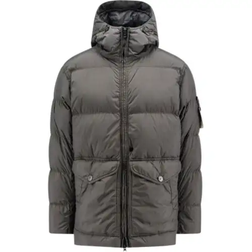 STONE ISLAND Hooded Puffer Jacket