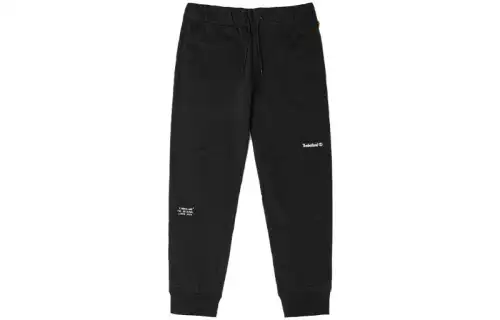 Timberland Knitted Sweatpants Men's Black Moderate Other
